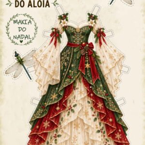 Vestido recortable Maxia do Nadal