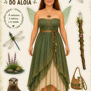 Recortable Fada adulta A Fada do Aloia